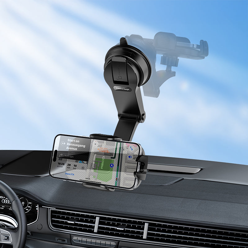 Recci RHO-C39 360 Derece Dönebilen Vantuzlu Araç İçi Telefon Tutucu Recci RHO-C39 360 Derece Dönebilen Vantuzlu Araç İçi Telefon Tutucu
